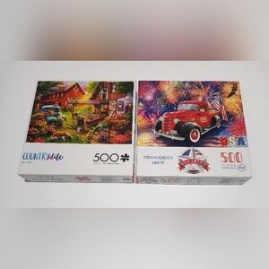 Set Of 2 Buffalo Puzzles